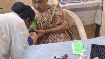 Harishree NGO | Blood Test and Eye Check up